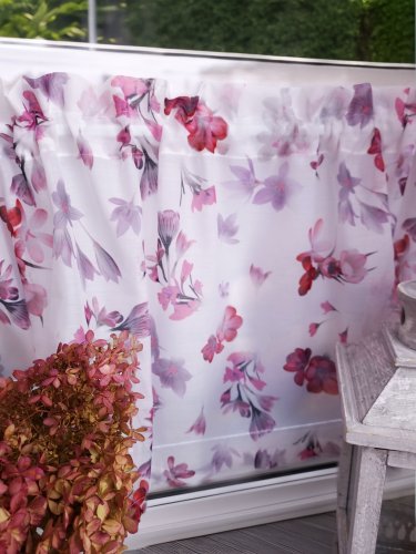 ZASŁONY + ZAZDROSTKA ETAMINA KROKUS