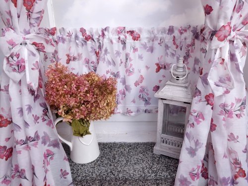 ZASŁONY + ZAZDROSTKA ETAMINA KROKUS