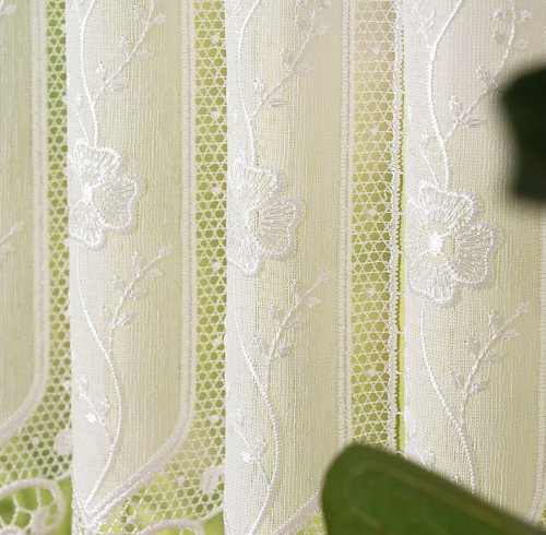 Zazdrostka haftowana kolor natural panel mira 30cm (cena za 0,50mb)