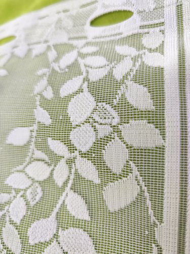 ZAZDROSTKA HAFTY ŻAKARD HOME 40CM, 75CM  (cena za 0,50mb)