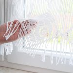 ZAZDROSTKA NERI KORONKA AŻUR  BIAŁA metraż 40CM/60CM(cena za 0,50mb)