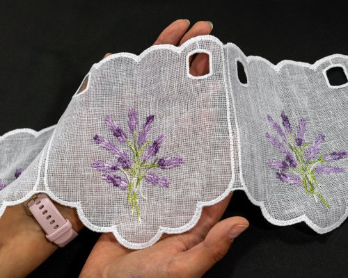 ZAZDROSTKA PANEL HAFT LAWENDA 17CM/40CM/60CM  (cena za 0,50mb)