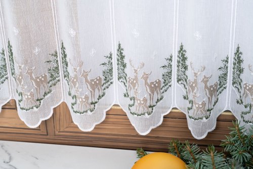 ZAZDROSTKA PANEL NATURAL Boże Narodzenie 40CM  (cena za 0,50mb)