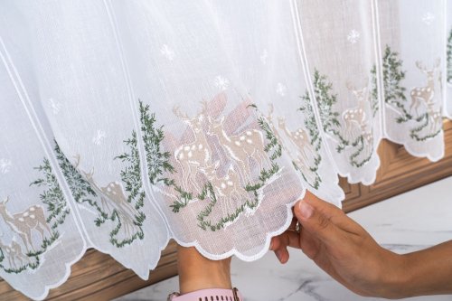 Zazdrostka panel natural boże narodzenie 40cm  (cena za 0,50mb)