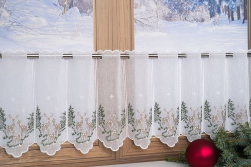 ZAZDROSTKA PANEL NATURAL Boże Narodzenie 40CM  (cena za 0,50mb)