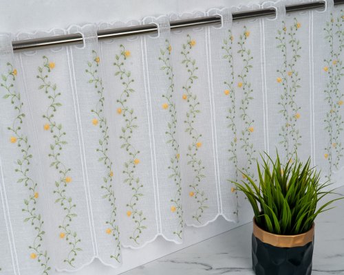 ZAZDROSTKA PANEL NATURAL KWIATUSZKI 40CM/60CM  (cena za 0,50mb)