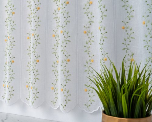 ZAZDROSTKA PANEL NATURAL KWIATUSZKI 40CM/60CM  (cena za 0,50mb)