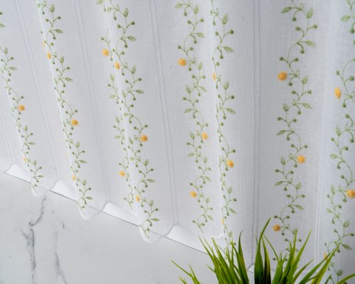 ZAZDROSTKA PANEL NATURAL KWIATUSZKI 40CM/60CM  (cena za 0,50mb)