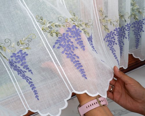 ZAZDROSTKA PANEL NATURAL WISTERIA 40CM/65CM  (cena za 0,50mb)