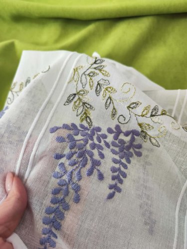 ZAZDROSTKA PANEL NATURAL WISTERIA 40CM/65CM  (cena za 0,50mb)