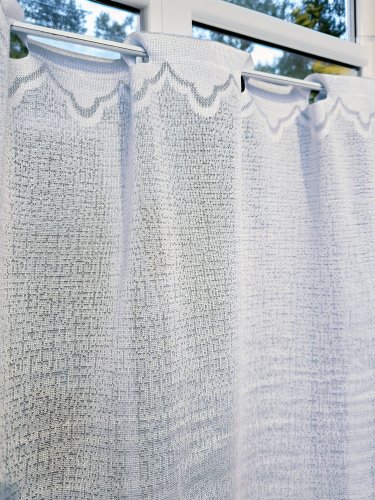 ZAZDROSTKA ŻAKARD KURY 50CM/70CM  (cena za 0,50mb)