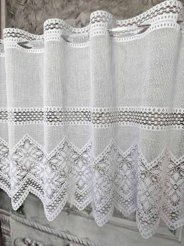 ZAZDROSTKA ŻAKARD PUCH 35ZM WYSOKOŚCI  (cena za 0,50mb)