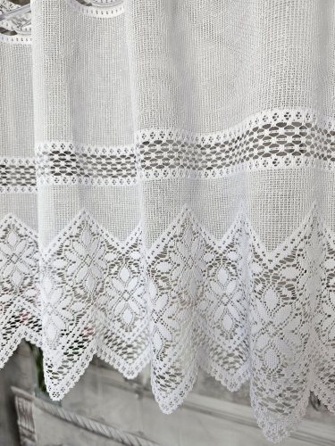 ZAZDROSTKA ŻAKARD PUCH 35ZM WYSOKOŚCI  (cena za 0,50mb)