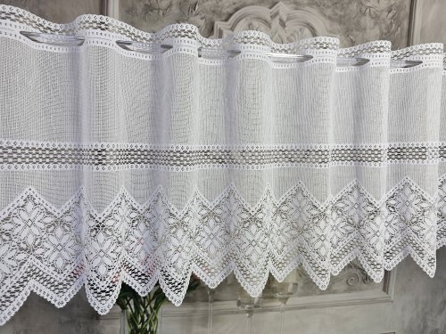 ZAZDROSTKA ŻAKARD PUCH 35ZM WYSOKOŚCI  (cena za 0,50mb)