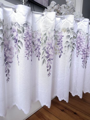 ZAZDROSTKA ŻAKARD WISTERIA 50CM/70CM  (cena za 0,50mb)