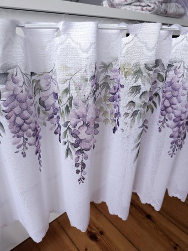 ZAZDROSTKA ŻAKARD WISTERIA 50CM/70CM  (cena za 0,50mb)