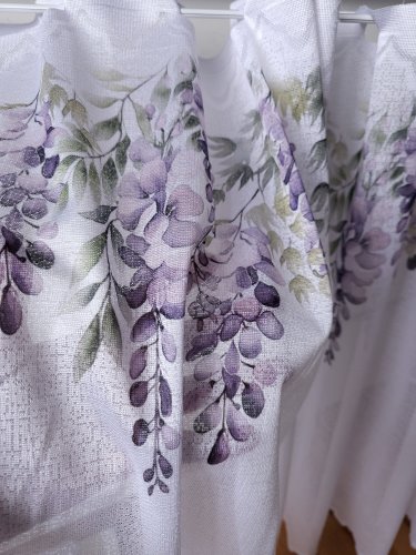 ZAZDROSTKA ŻAKARD WISTERIA 50CM/70CM  (cena za 0,50mb)